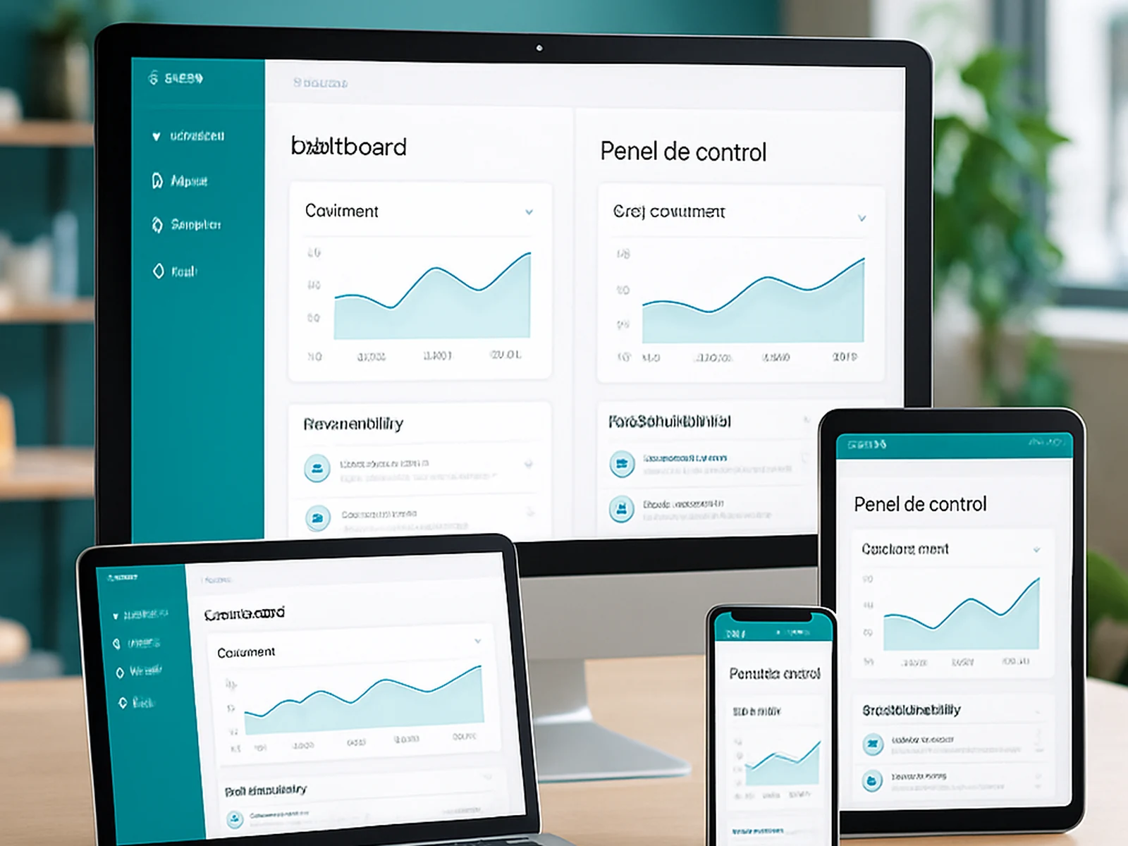 Barcelona SaaS startup: full platform localization from English to Spanish.